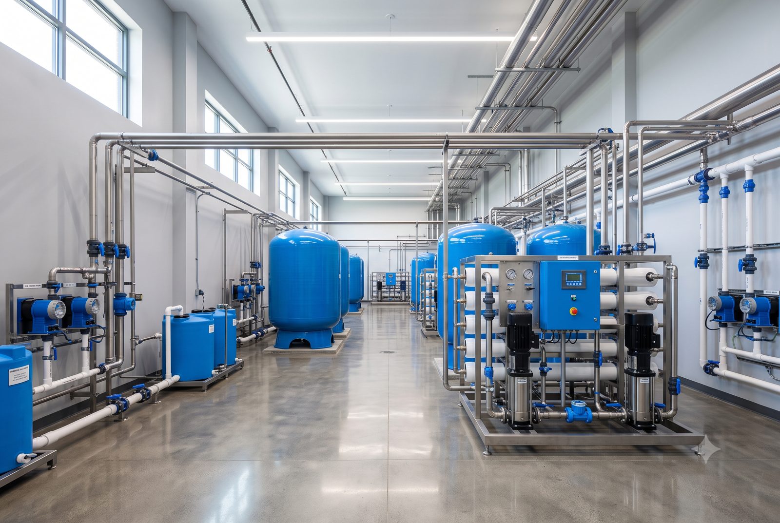 Water treatment solutions for Industrial & Manufacturing